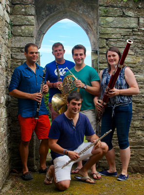 Cataleya Quintet at Boconnoc - Photo top and left by Steve Savory (www.stevesavory.com)