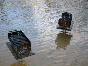 Flooded barbeques