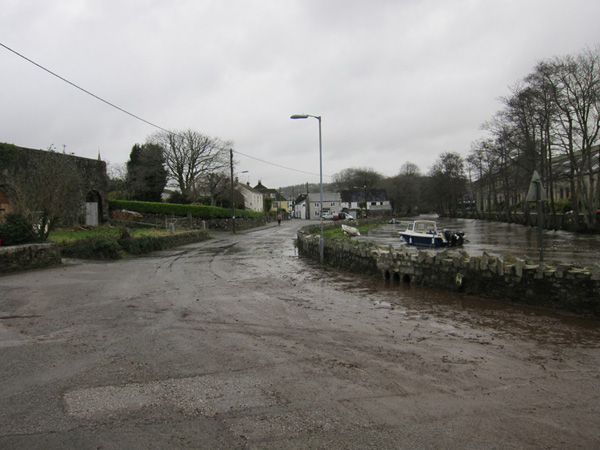 Park Road after flood