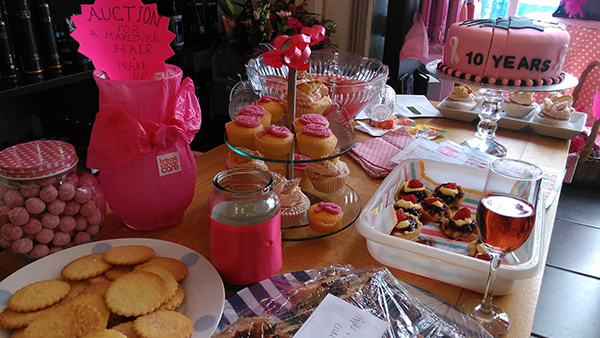 Hair Gallery think pink charity day