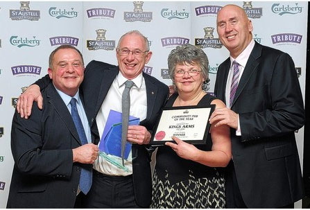 Kings Arms Community pub of the Year 2014