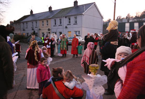 Gathering at Quay Street © Mat Connolley