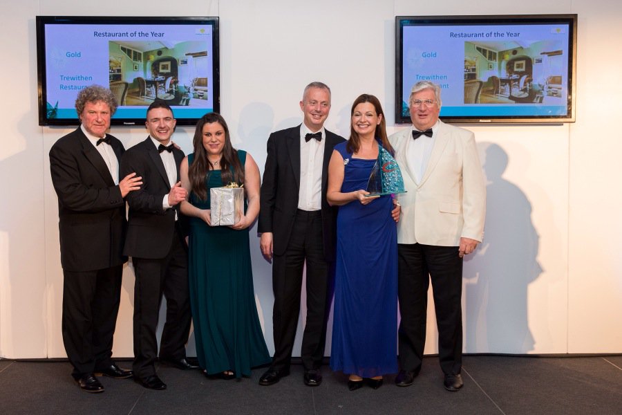 Trewithen Restaurant win Gold at the Cornish Tourism Awards