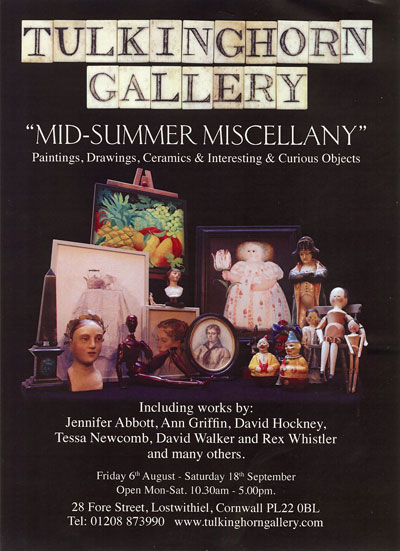 Mid-Summer Miscellany at Tulkinghorn Gallery
