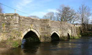 Medieval bridge at Lostwithiel