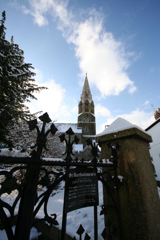 St Barts in snow