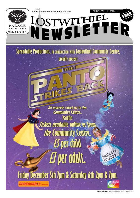 Lostwithiel Newsletter November 2025