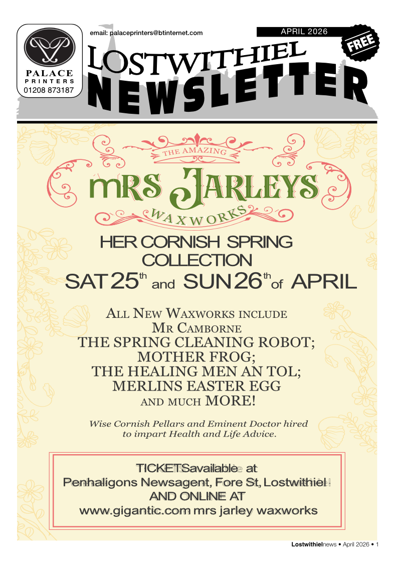 Lostwithiel Newsletter April 2026