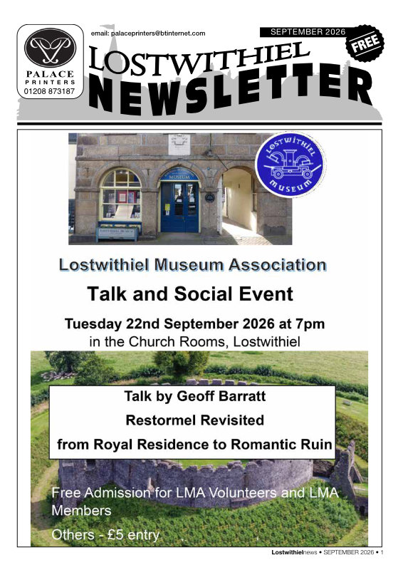 Lostwithiel Newsletter September 2026