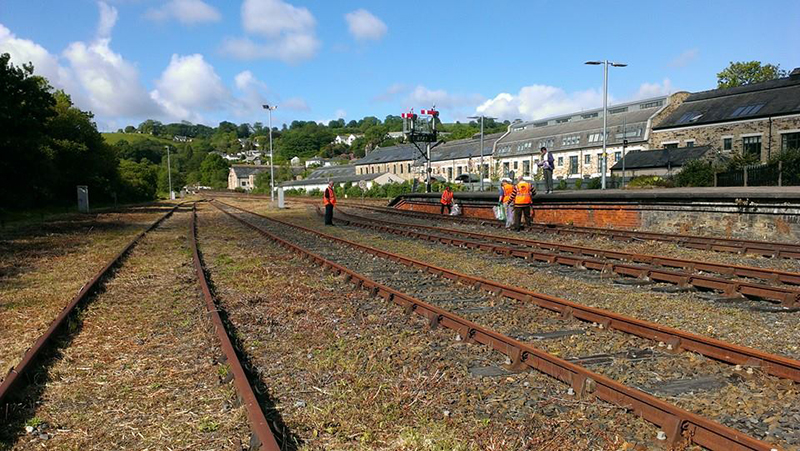 Clay sidings litter pickers