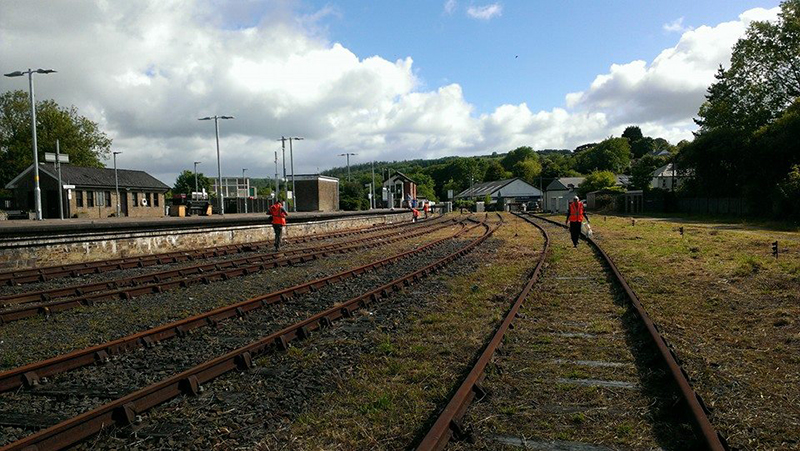 Clay sidings litter pickers