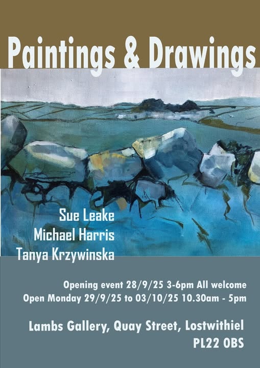 Exhibition: Sue Leake, Michael Harris, and Tanya Krzywinska