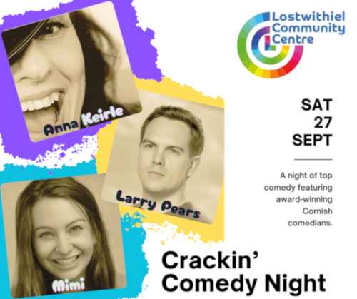Crackin' Comedy Night with Larry Pears, Mimi, Anna Keirle