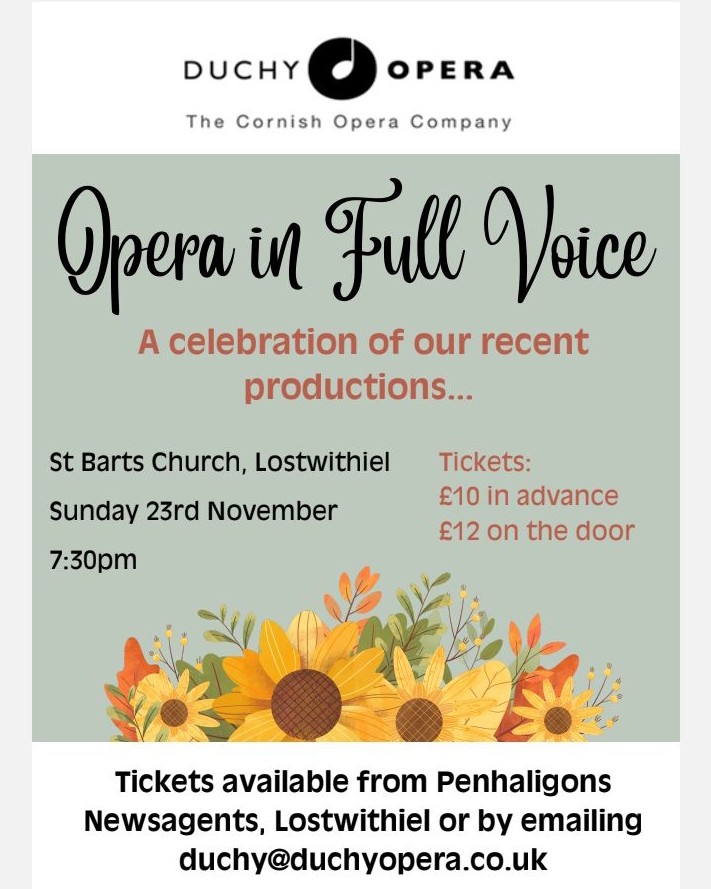 Duchy Opera: Opera in Full Voice