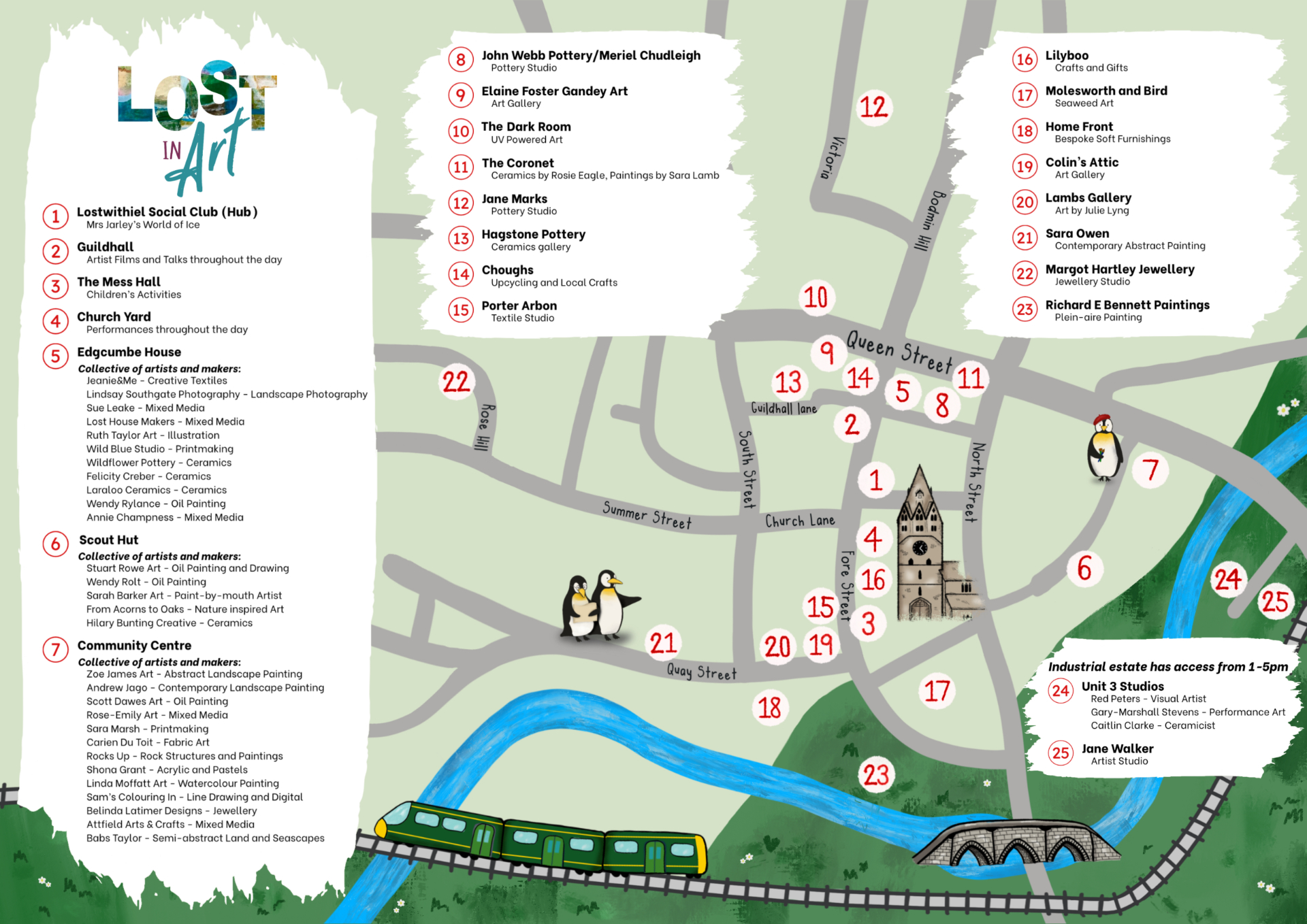 Lost In Art map