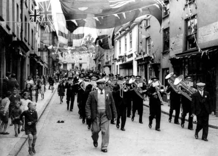Lostwithiel VE Day 1945