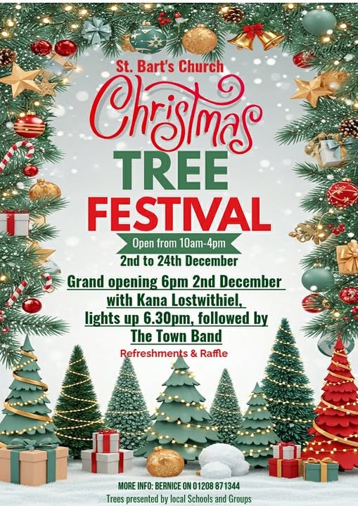 St. Bart's Church  Christmas  Tree Festival