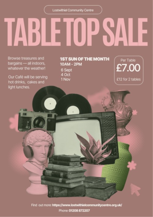  Table Top Sale