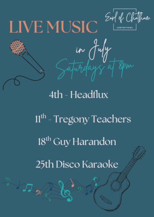 Live Music  on Saturdays
