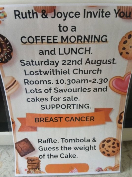 Coffee Morning And Lunch