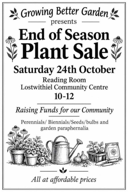 End of Season Plant Sale