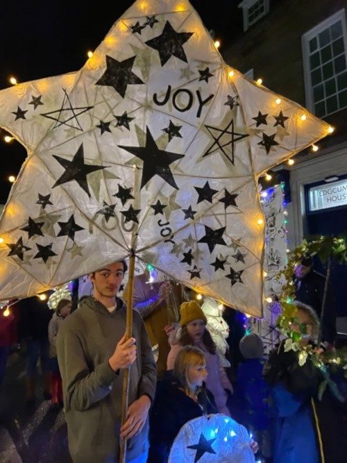 Lantern Making for Dickensian Evening and Candle Lit Carols evening
