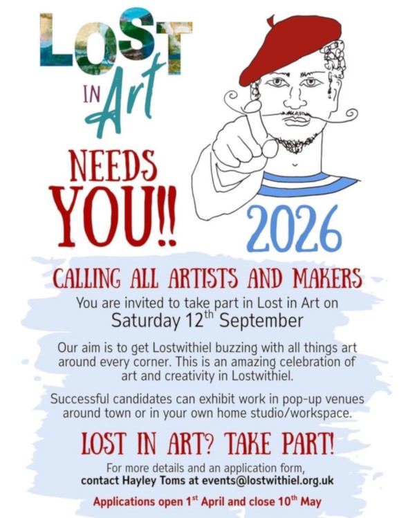Lost In Art Application Poster
