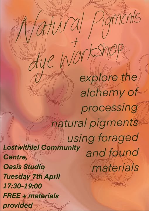 Introduction to natural and foraged pigment making 