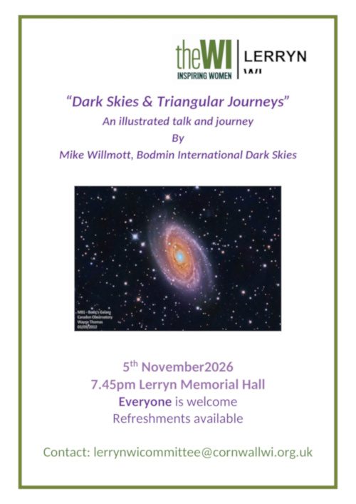 “Dark Skies & Triangular Journeys”