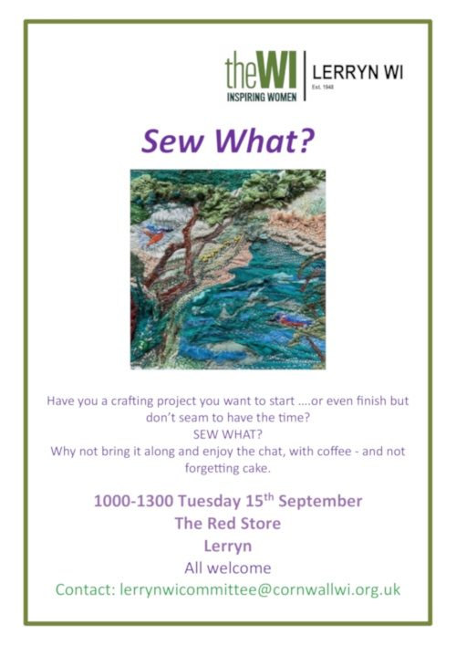 Lerryn WI :  Sew What