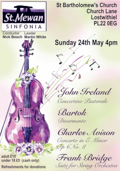 Concert: St.Mewan Sinfonia