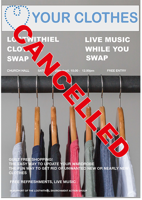 Clothes Swap cancelled