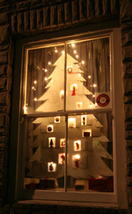 Quay Street Christmas window
