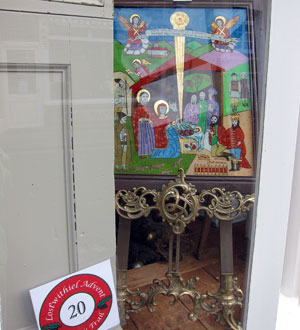 Mark Royle Antiques advent window for 20th December