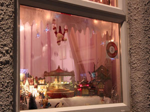 North Street advent window for 21st December