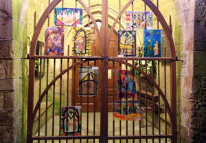 St Bartholomew's Church advent window for 24th December