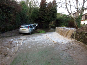 Tanhouse Road river waterfall