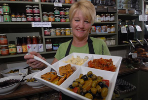 Sue at Bellamama Deli