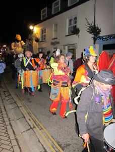 Musicians in the parade