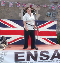 ENSA musical entertainer