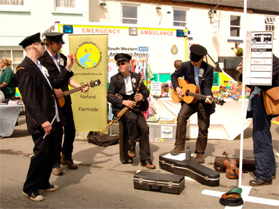 Busk stop at LostFest
