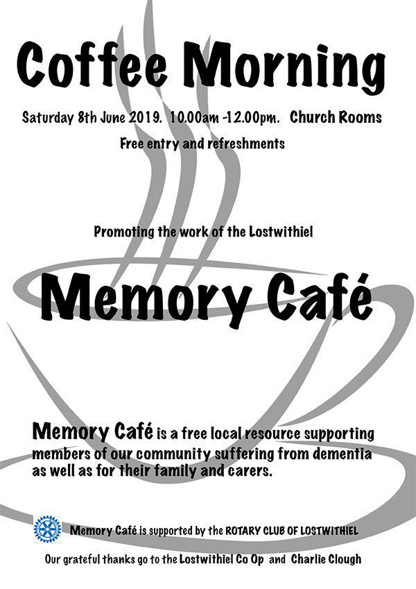 Memory Cafe coffee morning