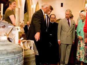 Simon Brewer explaining refurbishment to Prince Charles © Pure Picture Company