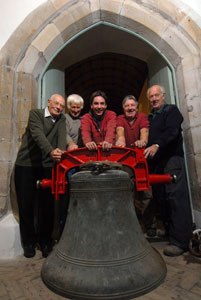 Refurbished bells courtesy of the Cornish Guardian