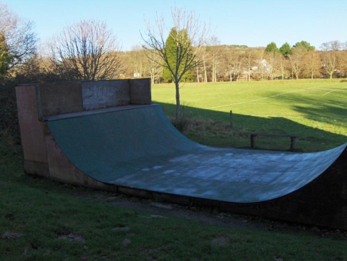 Old skate ramp