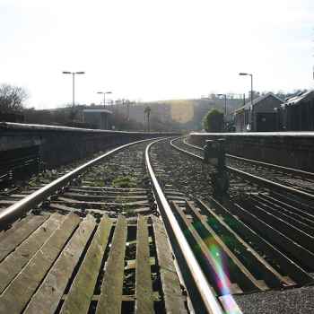 Tracks at Lostwithiel Station