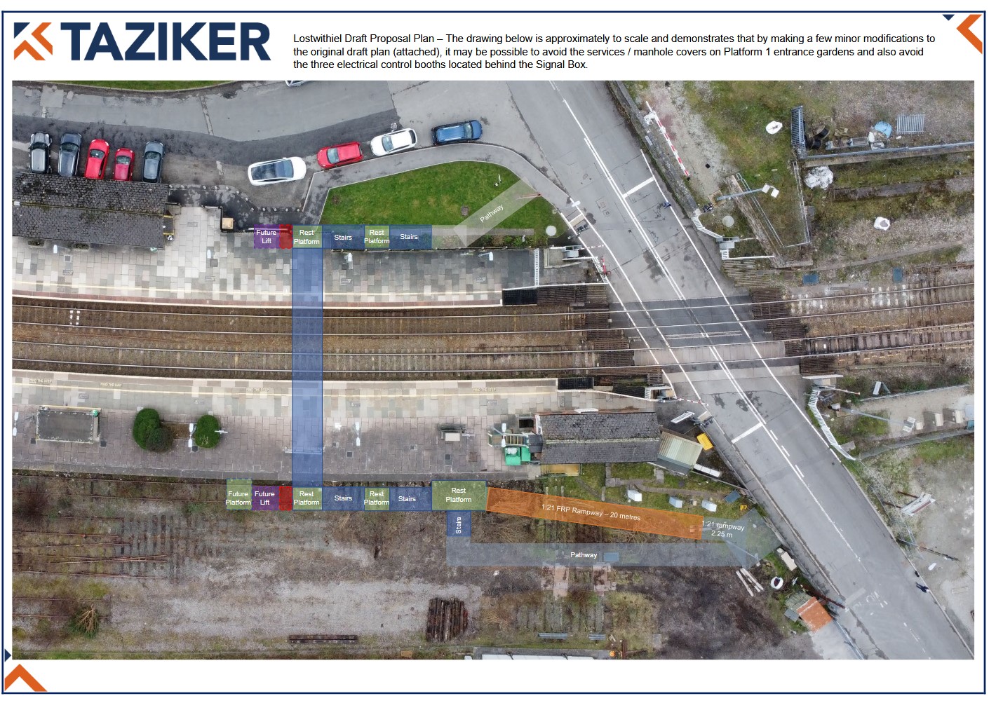 Plan for new Railway bridge