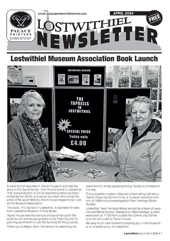 Lostwithiel Newsletter April 2024