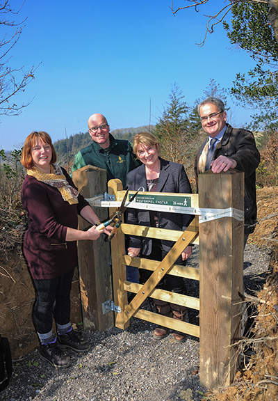 Restormel Woodland Walk being opened